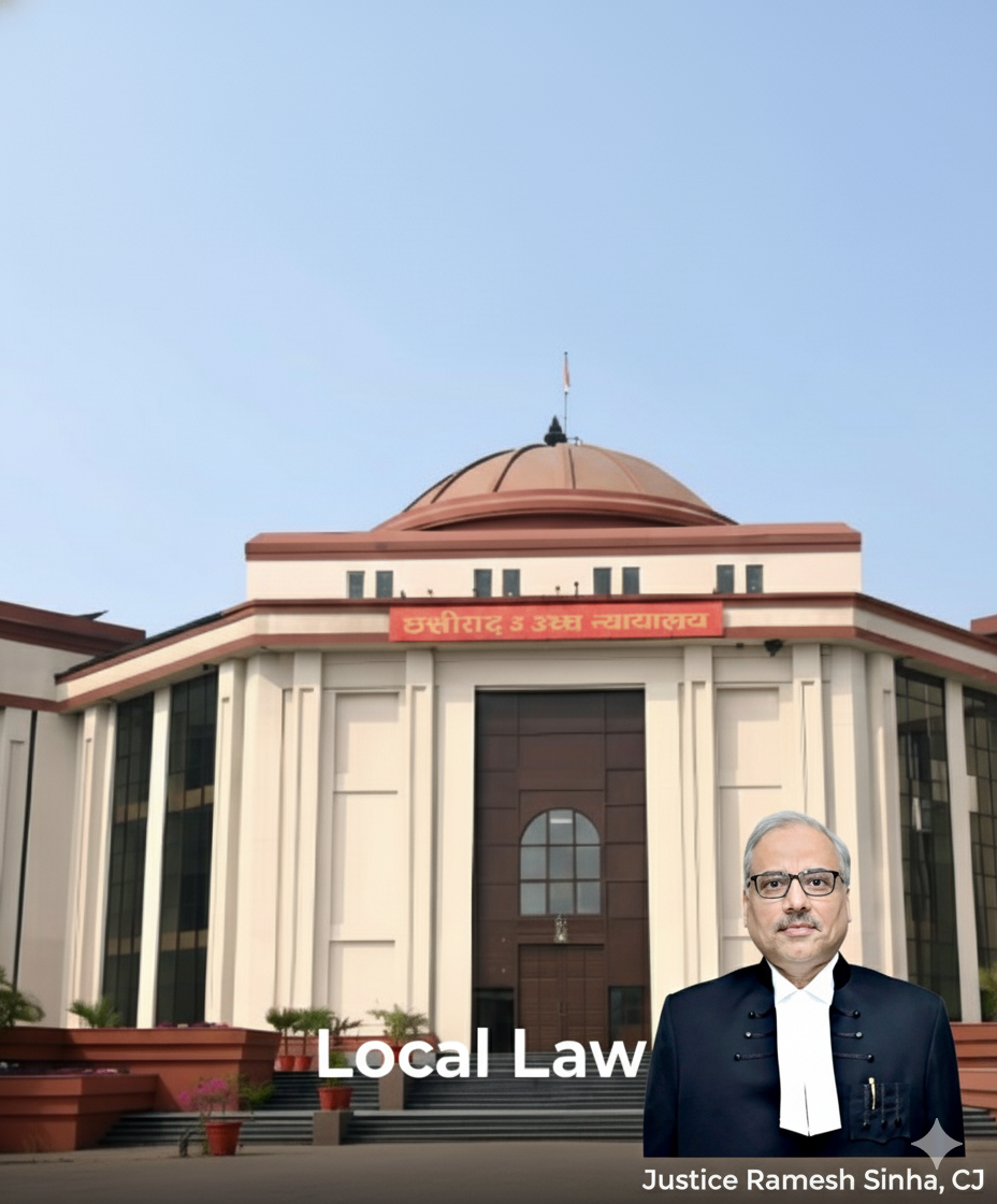 cj ramesh sinha : chhattisgarh high court