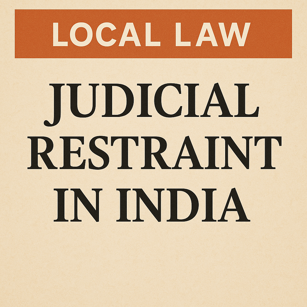 Judicial Restraint and the Limits of Power: Courts, COVID, and the Constitutional Divide
